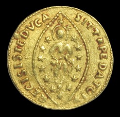 Paolo renier doge of venice gold coinage