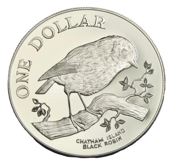 Beautiful new zeakand bird coins