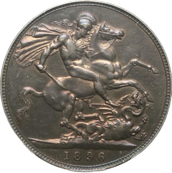 1896 british silver crown