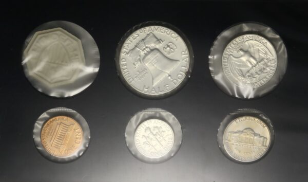 U s proof set of coins 1961