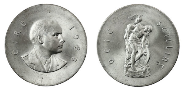 Ireland ten shillings 1966