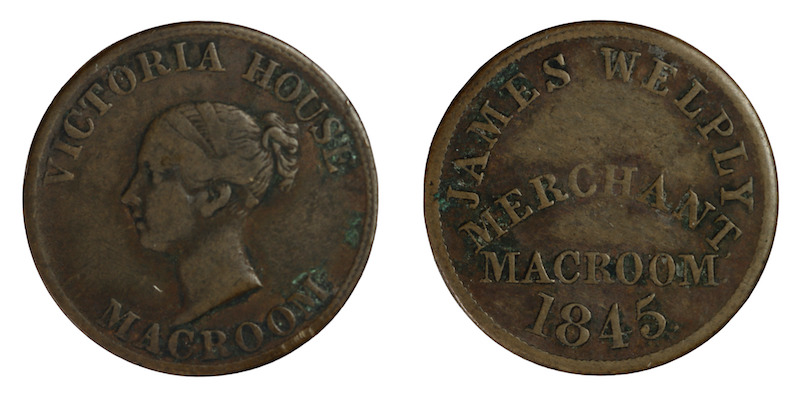 James welly farthing 1845