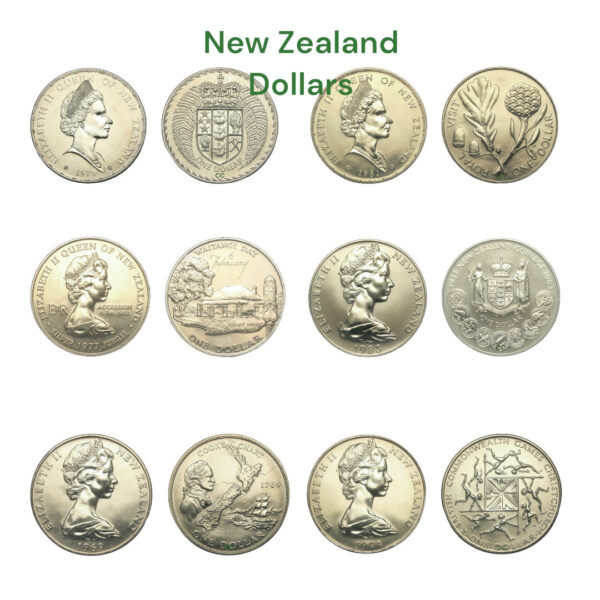 New zealand large uncirculated dollars