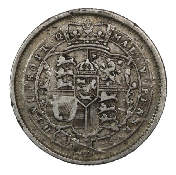 British milled shillings