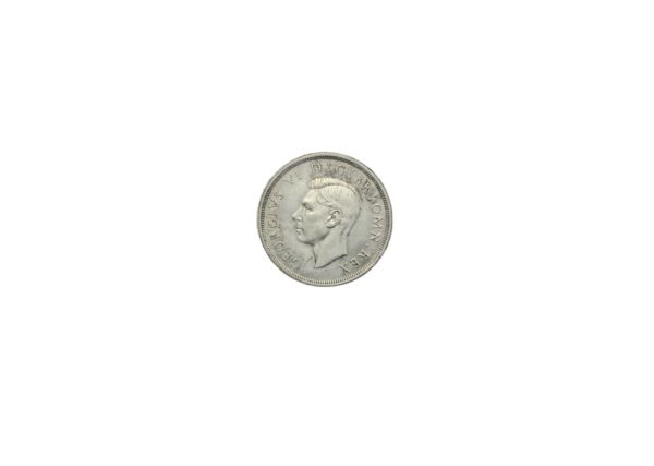 Great britain one crown silver coin 1937