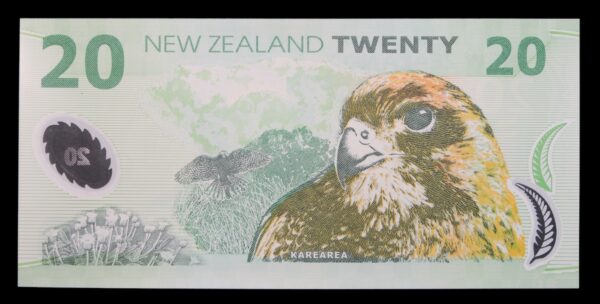 New zealand 20 dollars type four