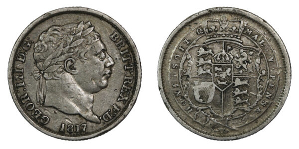 George third shilling 1818