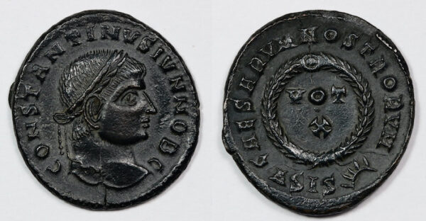 Constantine the second as caesar