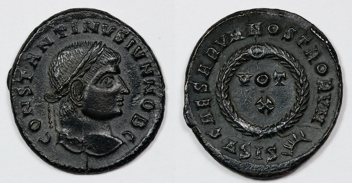 Constantine the second as caesar