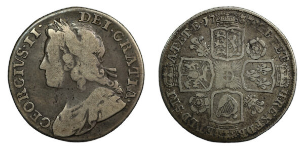 George second shilling 1737
