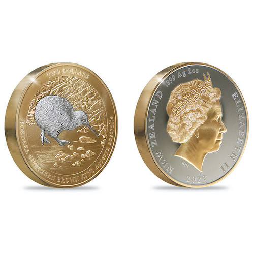 New zealand two dollars 2023 two ounce