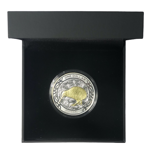 Brown kiwi proof dollar 2019