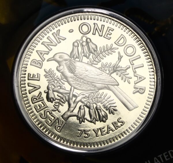 Reserve bank anniversary dollare coin 75 years 2009