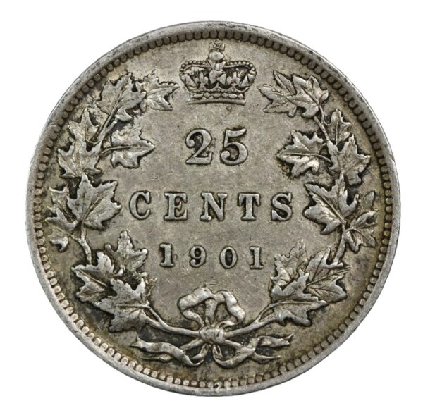 Canadian quarter 1901