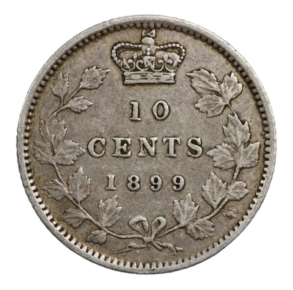 Canada confederation circulation ten cent 1899