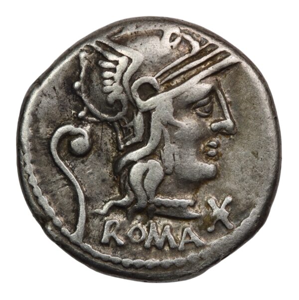 Roman republic denarius bc 27
