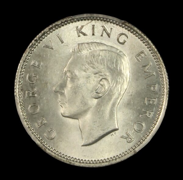 High grade new zealand shilling 1940