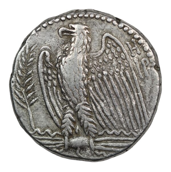 Nero silver tetradrachm coin from antioch