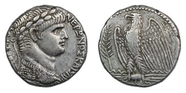 Silver nero coin fantastic example