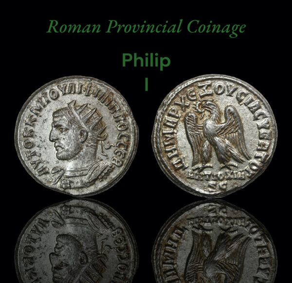 High grade tetradrachm Philip the Arab antioch ad 248