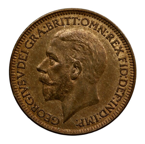 British george fifth farthing coins