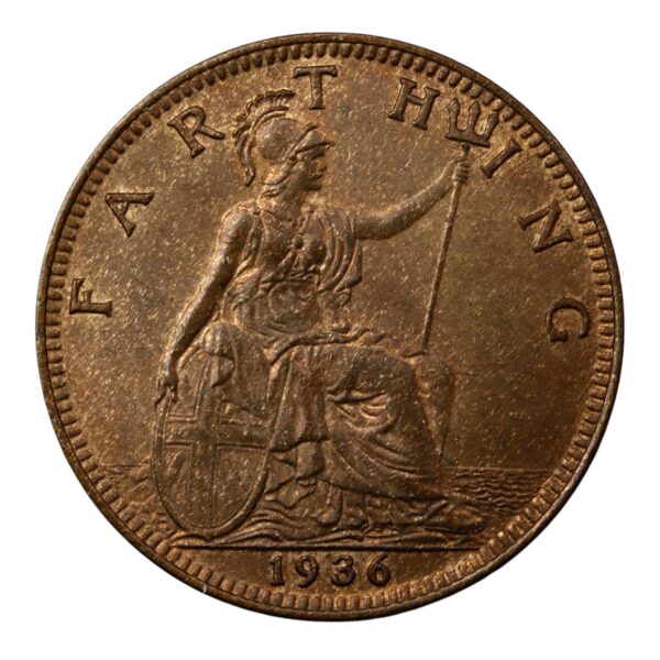 George fifth britannia farthing 1936