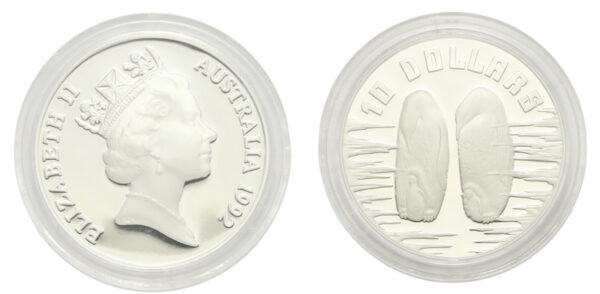 Australian silver birds coins