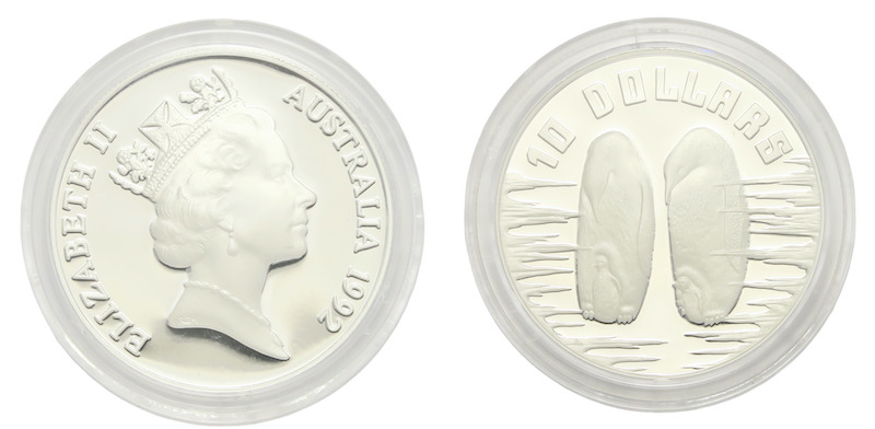 Australian silver birds coins