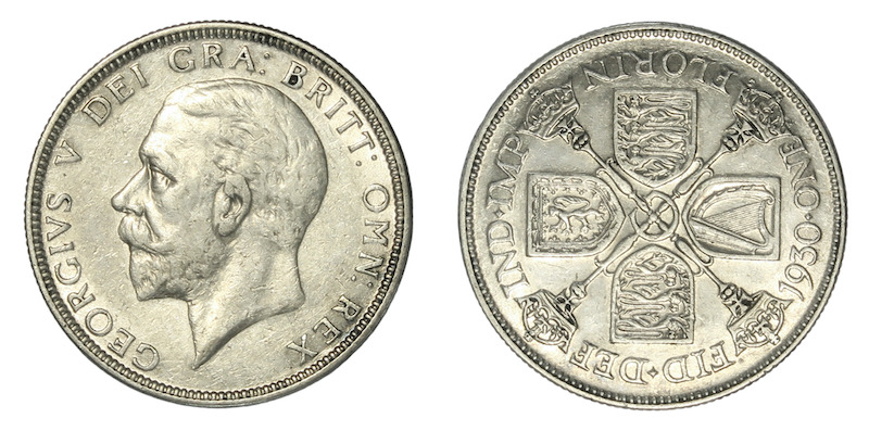 George fifth florin 1930