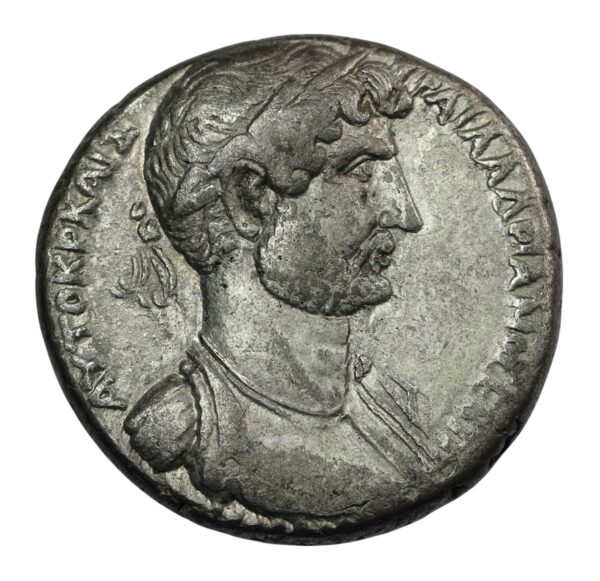 Quality hadrian bust on this quality tetradrachm