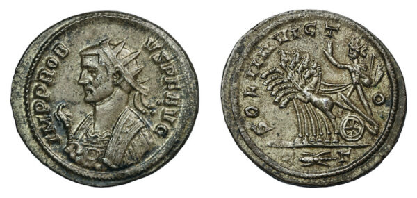 Excellent detailed roman probus antoninianus coin
