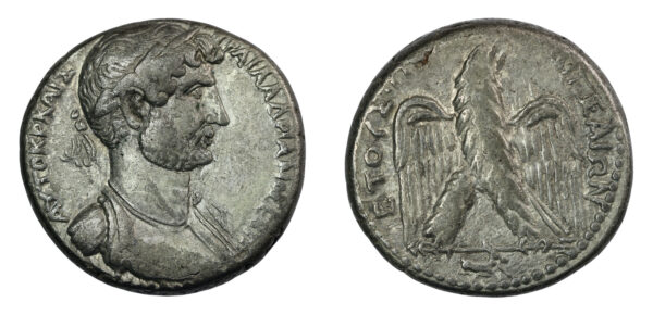 Roman provincial cilicia hadrian tetradrachm