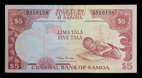 Central bank of samoa