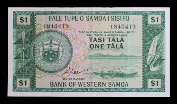Western samoa tala 1967
