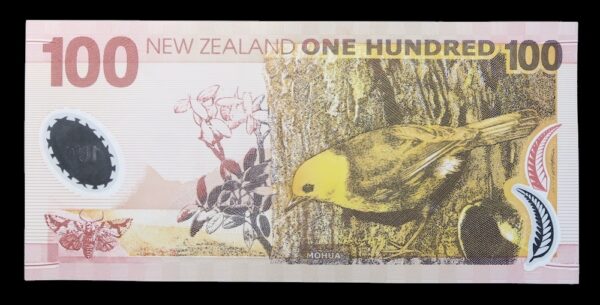 High grade new zealand 100 dollar notes