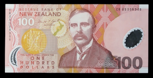 High grade new zealand banknotes