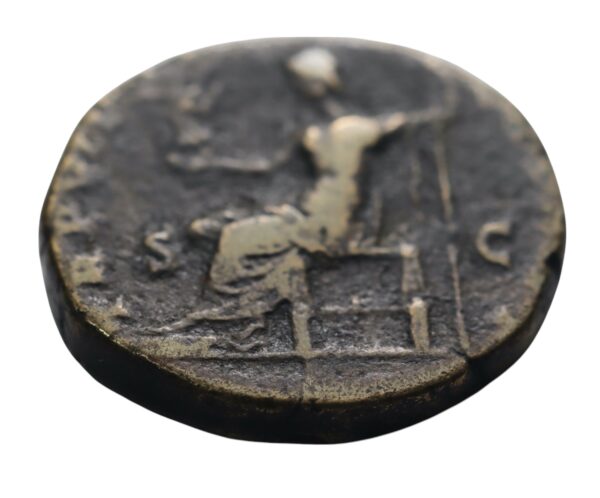 Commodus as coin