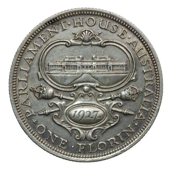 Australia parliament house florin 1927
