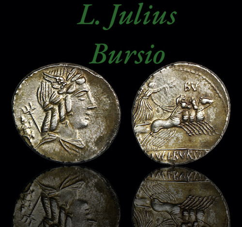 High grade roman republic silver coinage