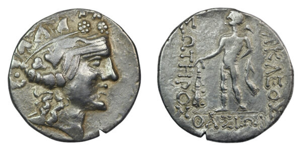 Ancient Greek tetradrachm bc 146