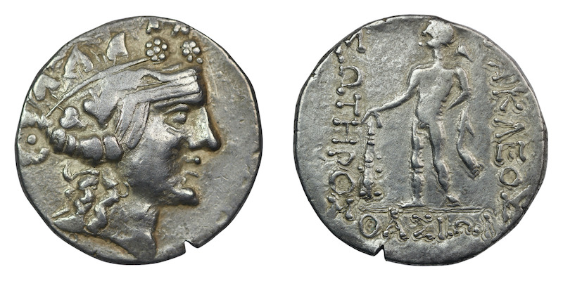 Ancient Greek tetradrachm bc 146