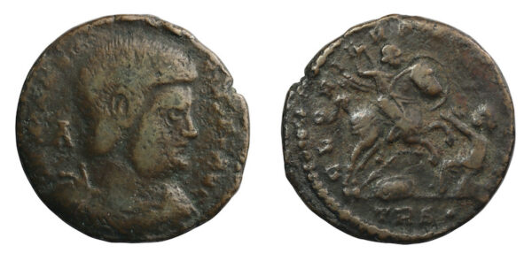 Roman coin magnentius ae3 centenionalis