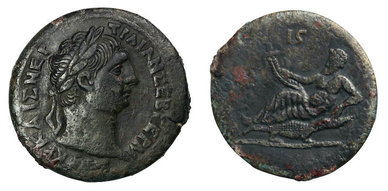 Trajan drachm Alexandria drachm