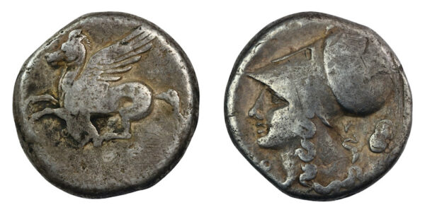 Greek corinth silver stater