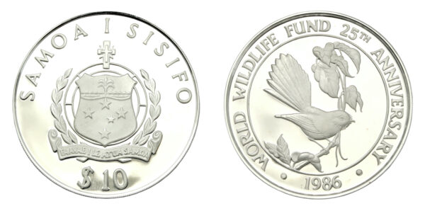 Samoa ten tala 1986