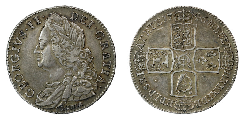 1746 halfcrown lima