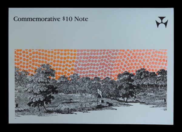 Australia ten dollar folder 1988