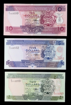 Solomon central banknote notes