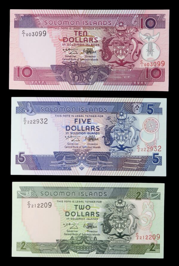 Solomon islands banknotes