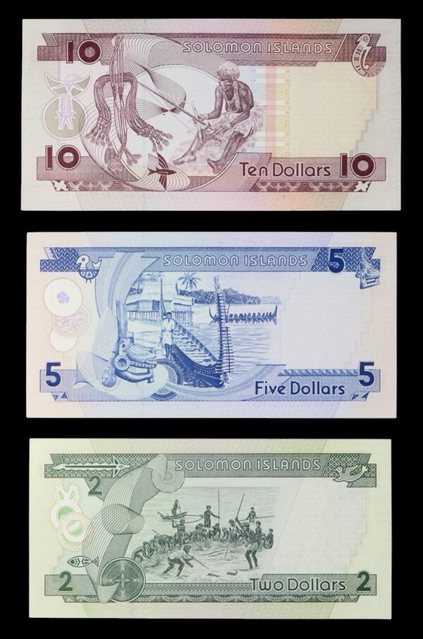 British commonwealth banknotes Solomon Islands